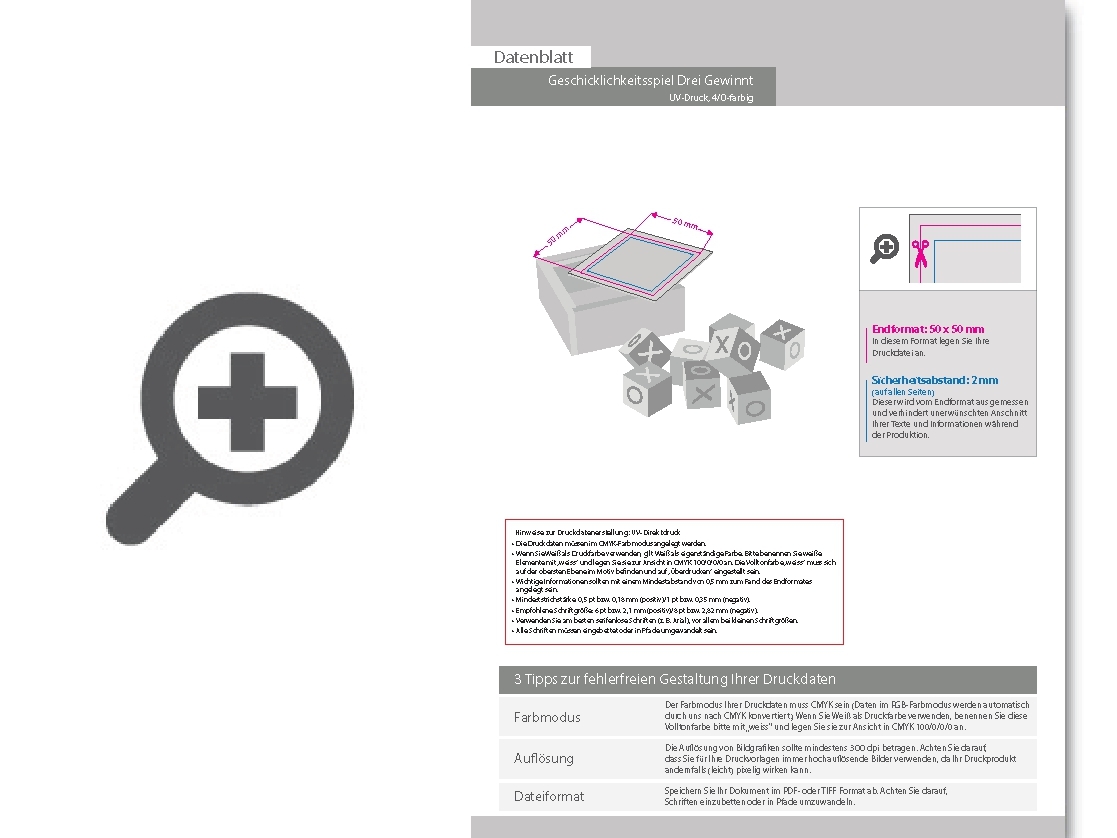 Product Bild geschicklichkeitsspiel_drei_gewinnt__einseitig_4_0_bedruckt